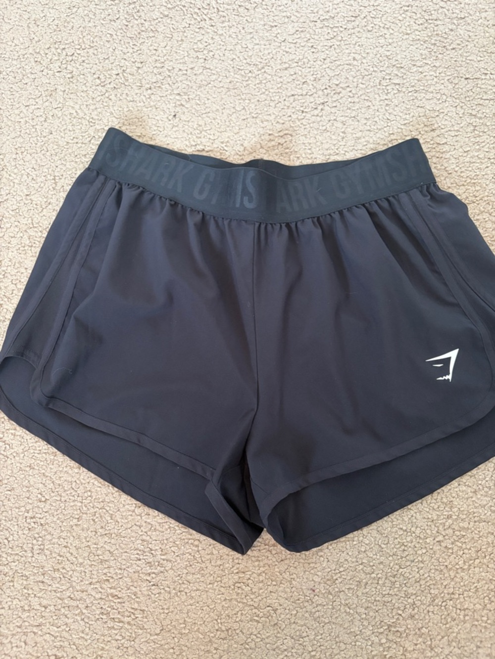 Gymshark Women's Black Performance Training Shorts